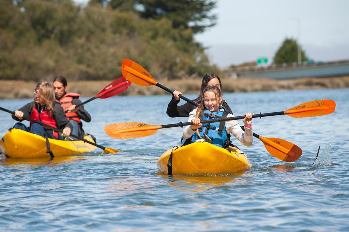 Kayaking & Paddleboarding on Humboldt Bay