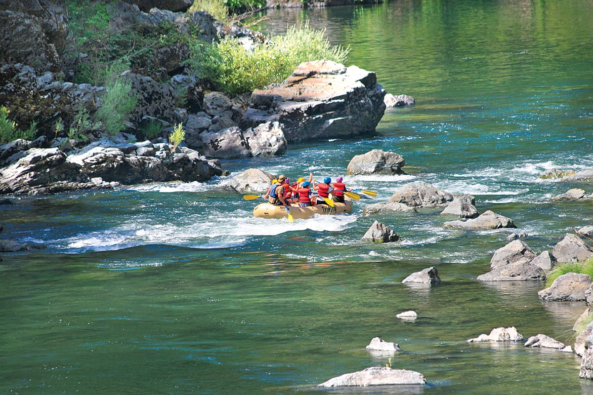 River Rafting the Trinity River