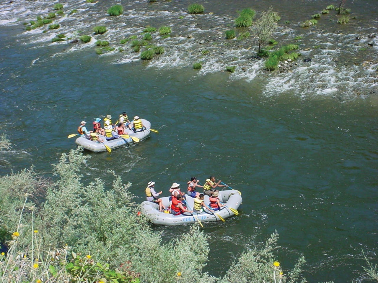 Whitewater Rafting on the Klamath River
